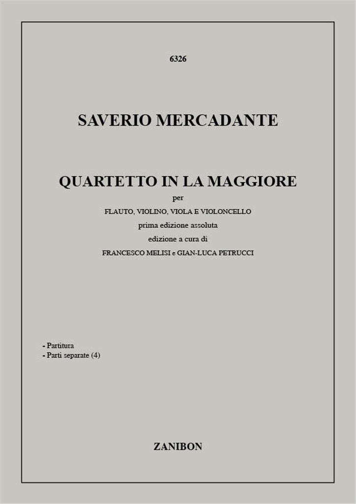 Quartetto In La Magg.